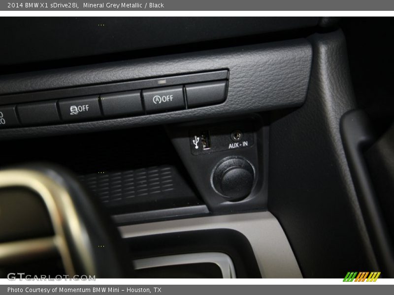 Mineral Grey Metallic / Black 2014 BMW X1 sDrive28i