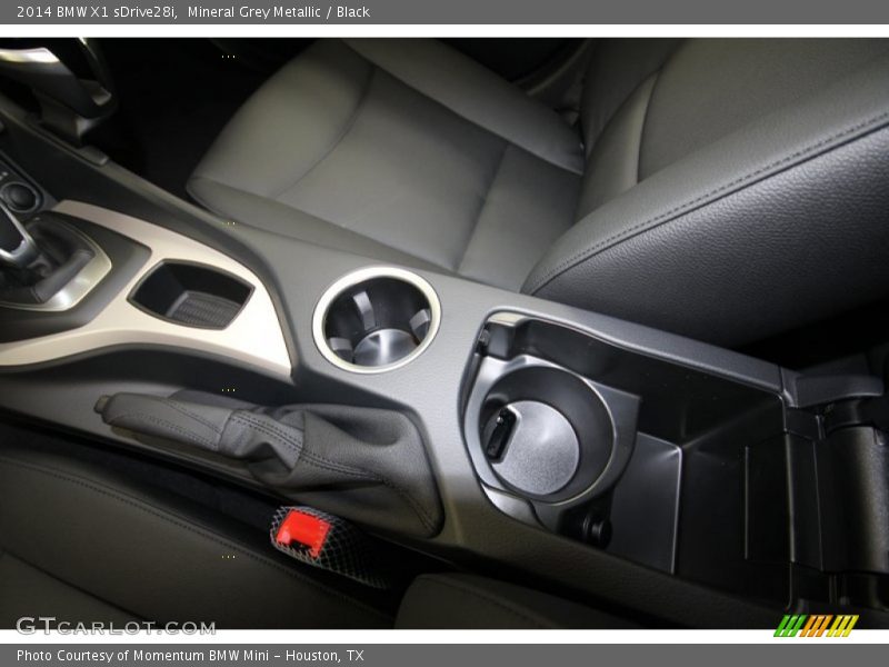 Mineral Grey Metallic / Black 2014 BMW X1 sDrive28i