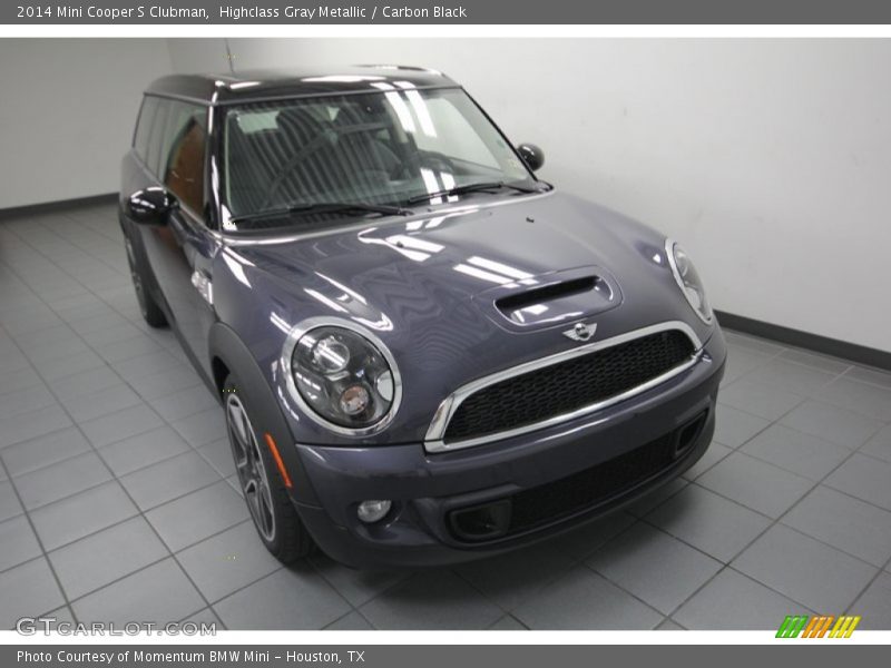 Highclass Gray Metallic / Carbon Black 2014 Mini Cooper S Clubman