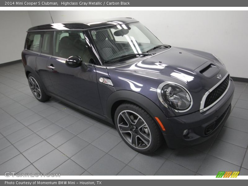 Highclass Gray Metallic / Carbon Black 2014 Mini Cooper S Clubman