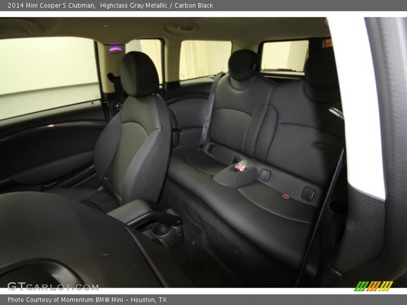Rear Seat of 2014 Cooper S Clubman