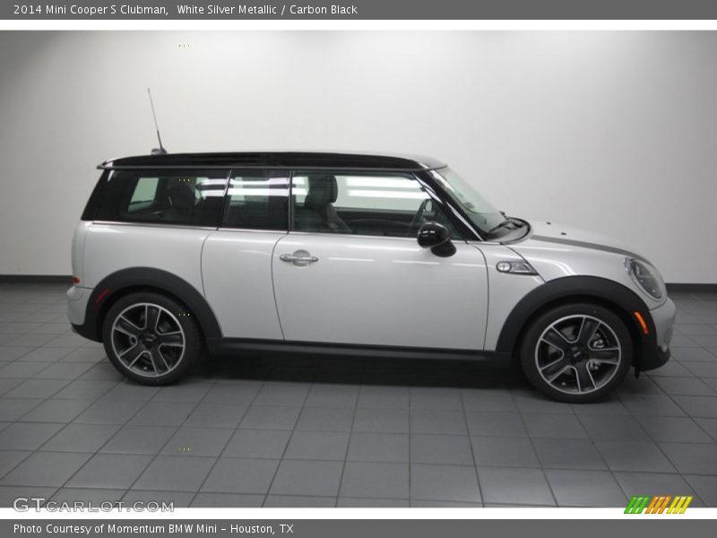 White Silver Metallic / Carbon Black 2014 Mini Cooper S Clubman