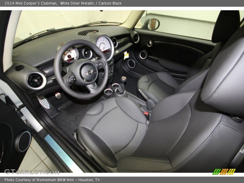 White Silver Metallic / Carbon Black 2014 Mini Cooper S Clubman