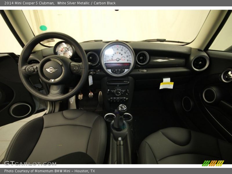White Silver Metallic / Carbon Black 2014 Mini Cooper S Clubman