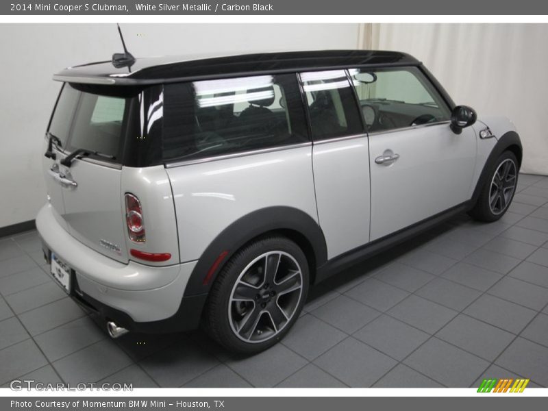 White Silver Metallic / Carbon Black 2014 Mini Cooper S Clubman