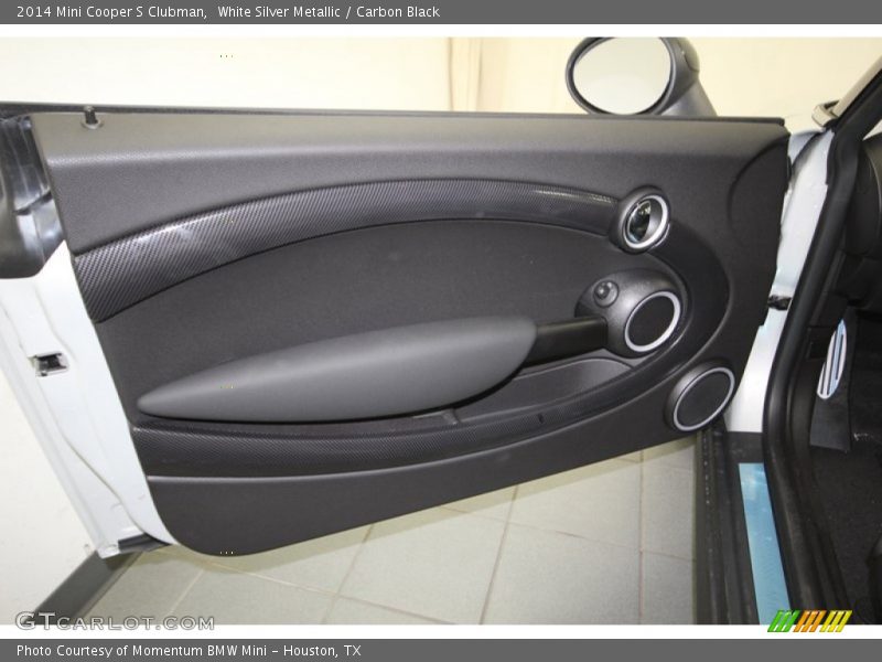 White Silver Metallic / Carbon Black 2014 Mini Cooper S Clubman
