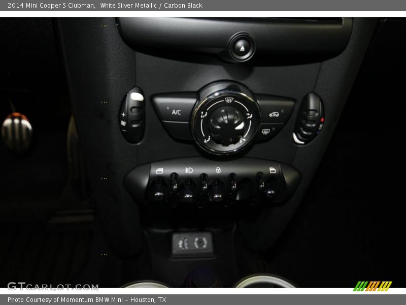 White Silver Metallic / Carbon Black 2014 Mini Cooper S Clubman