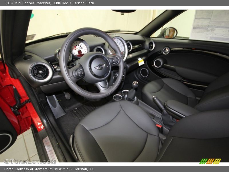 Chili Red / Carbon Black 2014 Mini Cooper Roadster