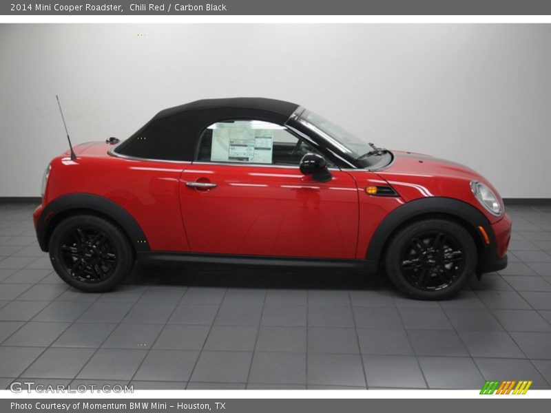 Chili Red / Carbon Black 2014 Mini Cooper Roadster