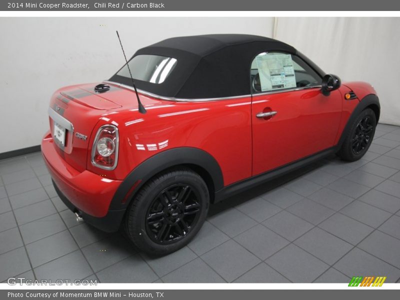 Chili Red / Carbon Black 2014 Mini Cooper Roadster
