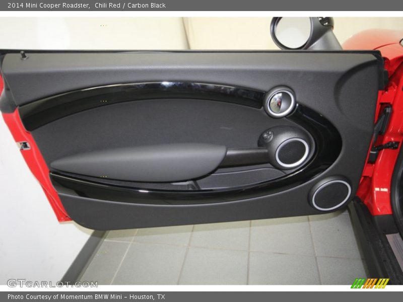 Chili Red / Carbon Black 2014 Mini Cooper Roadster