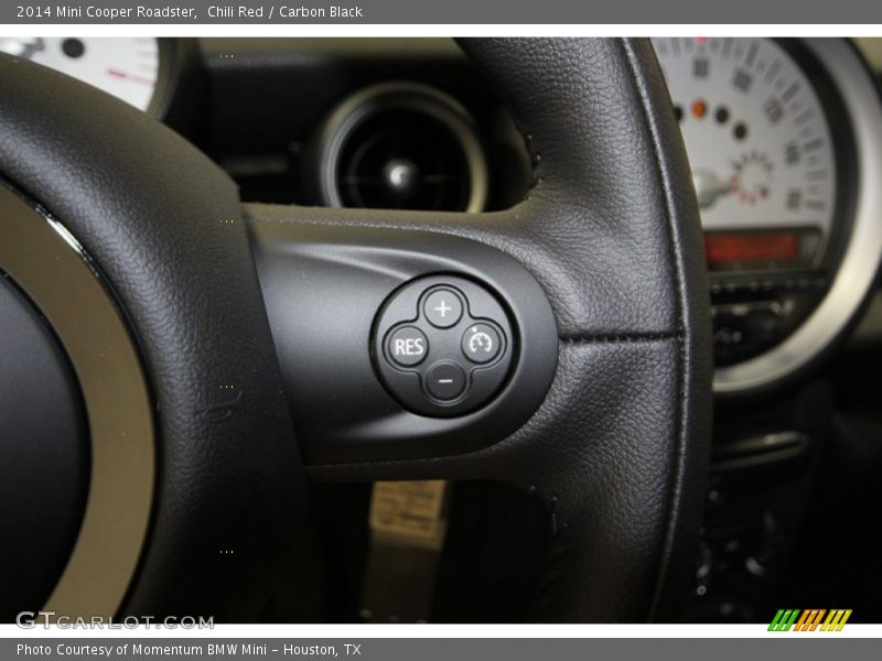 Chili Red / Carbon Black 2014 Mini Cooper Roadster