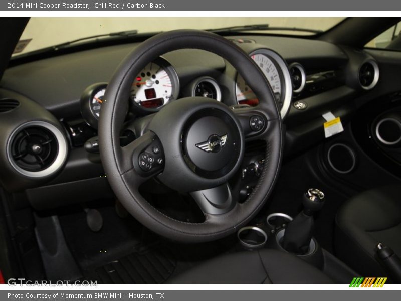 Chili Red / Carbon Black 2014 Mini Cooper Roadster