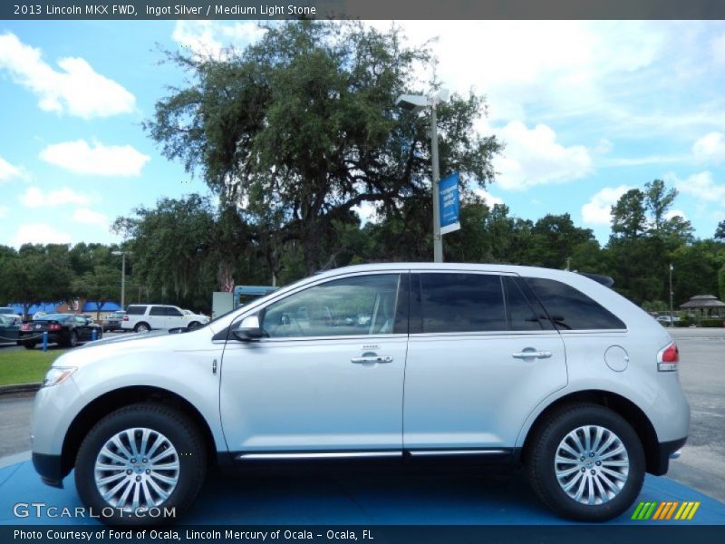 Ingot Silver / Medium Light Stone 2013 Lincoln MKX FWD