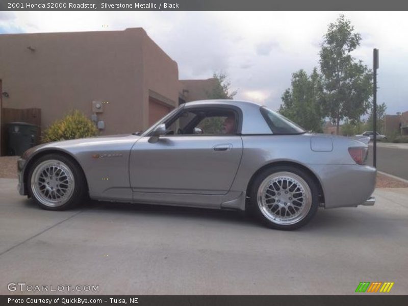 Silverstone Metallic / Black 2001 Honda S2000 Roadster