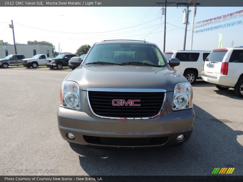 Mocha Steel Metallic / Light Tan 2012 GMC Yukon SLE