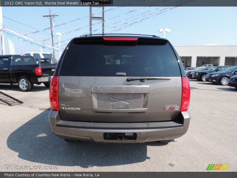 Mocha Steel Metallic / Light Tan 2012 GMC Yukon SLE