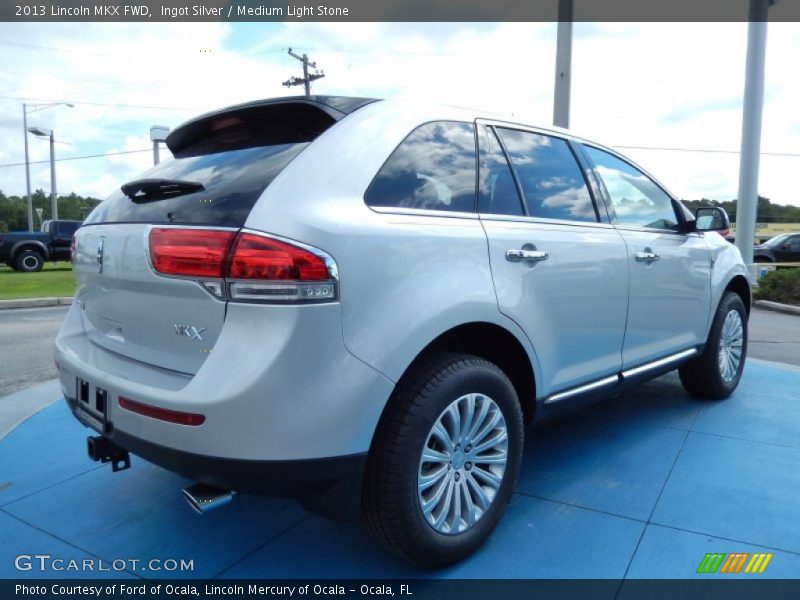 Ingot Silver / Medium Light Stone 2013 Lincoln MKX FWD