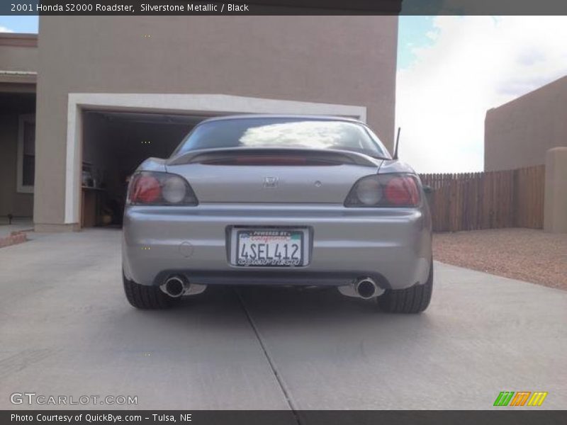 Silverstone Metallic / Black 2001 Honda S2000 Roadster