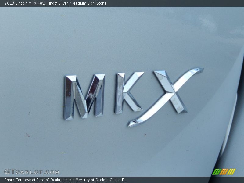 Ingot Silver / Medium Light Stone 2013 Lincoln MKX FWD