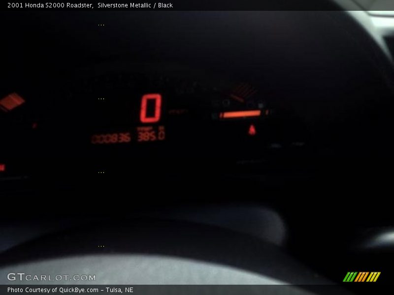 Silverstone Metallic / Black 2001 Honda S2000 Roadster