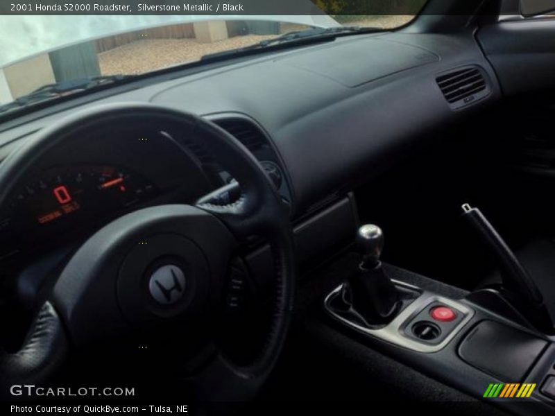 Silverstone Metallic / Black 2001 Honda S2000 Roadster