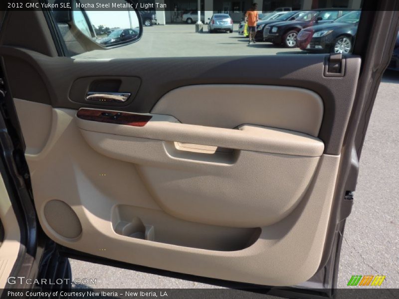 Mocha Steel Metallic / Light Tan 2012 GMC Yukon SLE