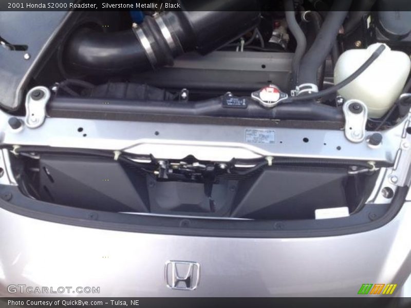 Silverstone Metallic / Black 2001 Honda S2000 Roadster