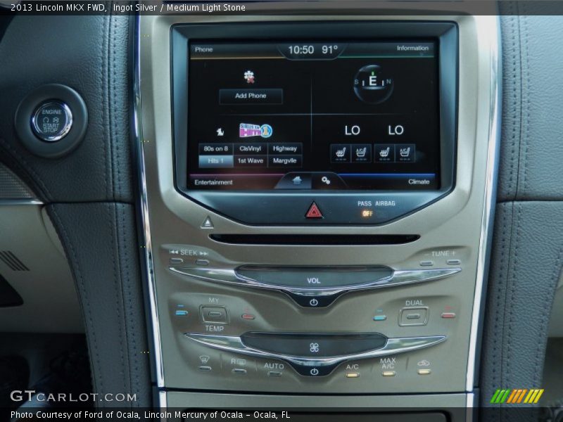 Ingot Silver / Medium Light Stone 2013 Lincoln MKX FWD