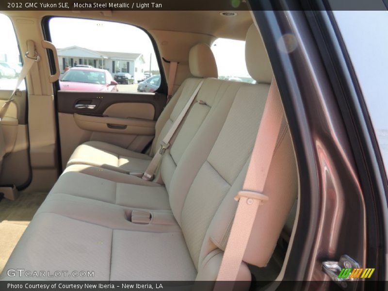 Mocha Steel Metallic / Light Tan 2012 GMC Yukon SLE