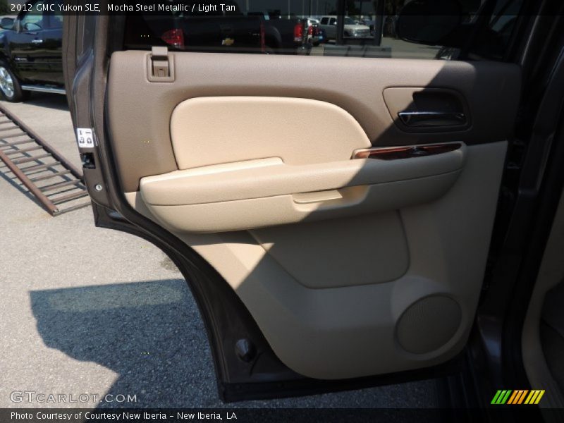Mocha Steel Metallic / Light Tan 2012 GMC Yukon SLE