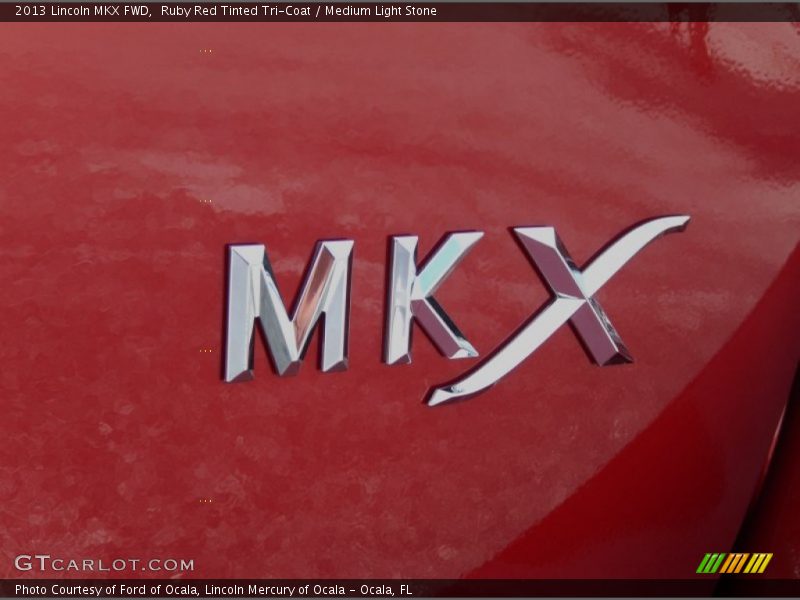 Ruby Red Tinted Tri-Coat / Medium Light Stone 2013 Lincoln MKX FWD