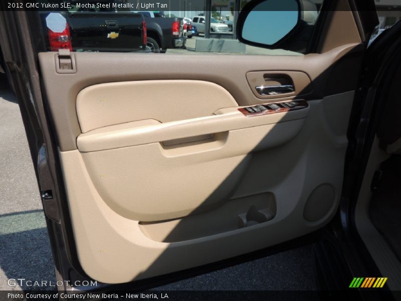 Mocha Steel Metallic / Light Tan 2012 GMC Yukon SLE