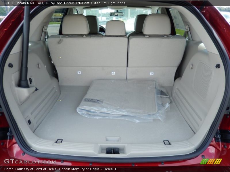 Ruby Red Tinted Tri-Coat / Medium Light Stone 2013 Lincoln MKX FWD
