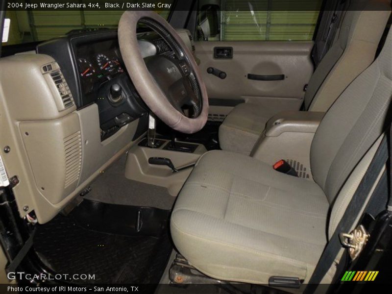 Black / Dark Slate Gray 2004 Jeep Wrangler Sahara 4x4
