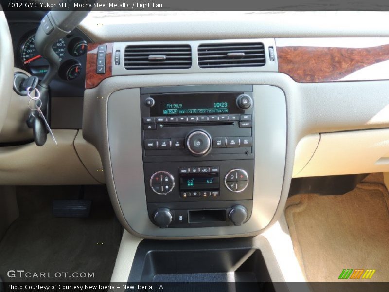 Mocha Steel Metallic / Light Tan 2012 GMC Yukon SLE