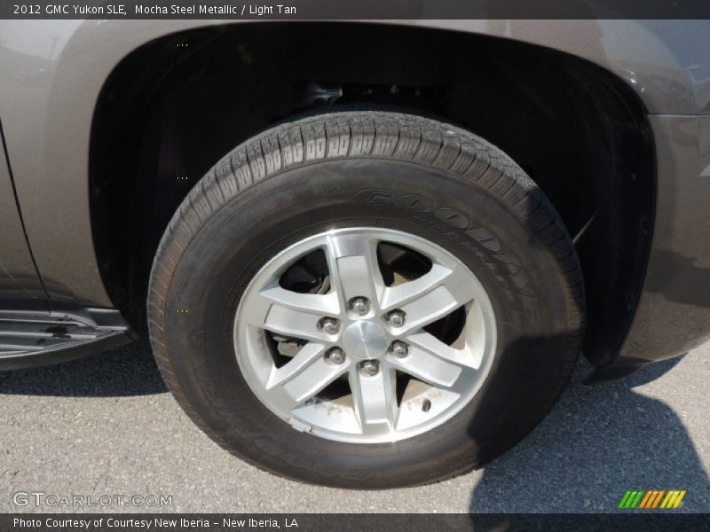 Mocha Steel Metallic / Light Tan 2012 GMC Yukon SLE
