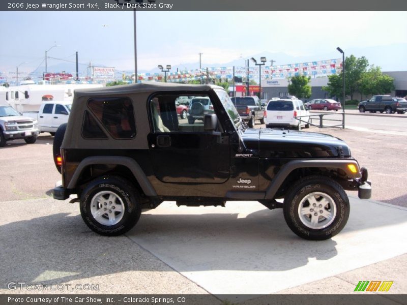 Black / Dark Slate Gray 2006 Jeep Wrangler Sport 4x4