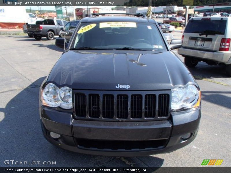Black / Dark Slate Gray 2008 Jeep Grand Cherokee Laredo 4x4