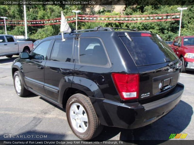 Black / Dark Slate Gray 2008 Jeep Grand Cherokee Laredo 4x4