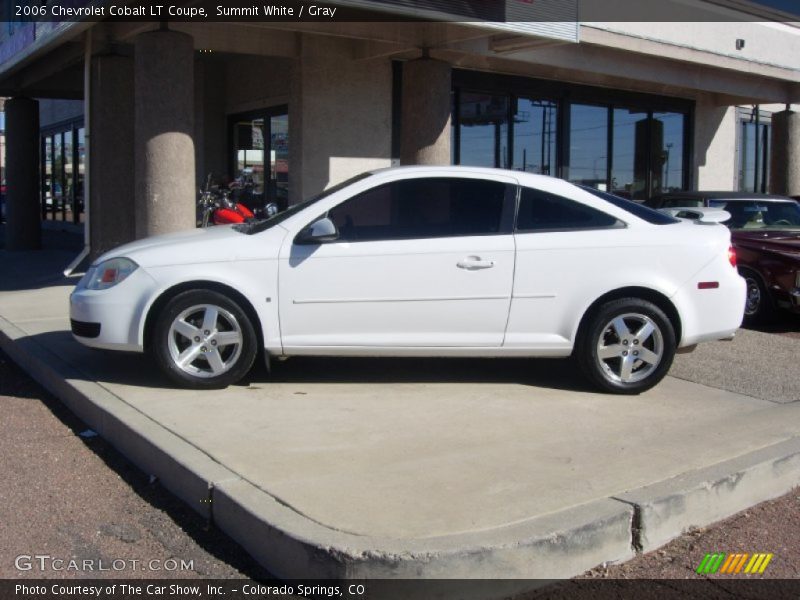 Summit White / Gray 2006 Chevrolet Cobalt LT Coupe