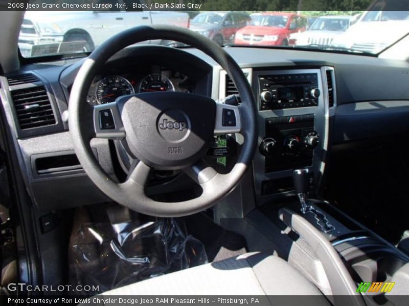 Black / Dark Slate Gray 2008 Jeep Grand Cherokee Laredo 4x4