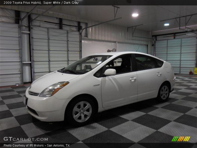 Super White / Dark Gray 2009 Toyota Prius Hybrid