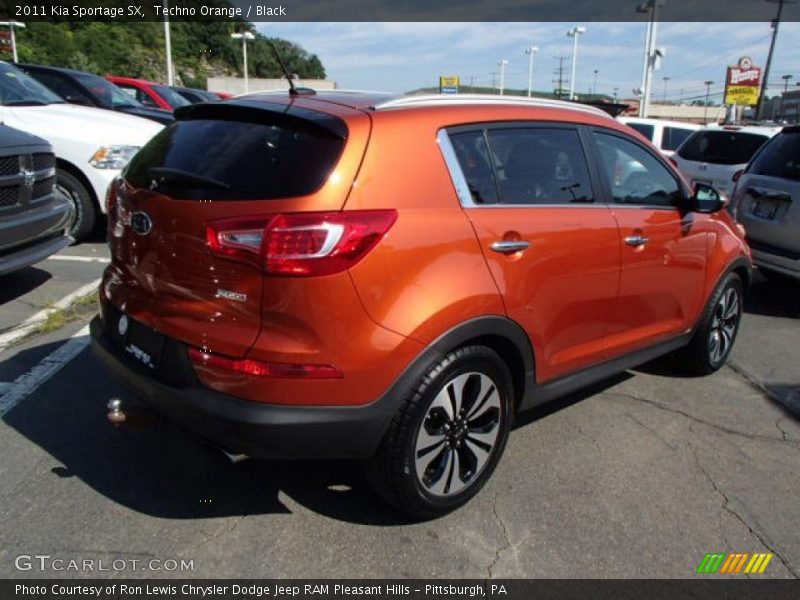  2011 Sportage SX Techno Orange