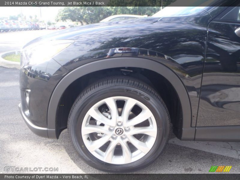 Jet Black Mica / Black 2014 Mazda CX-5 Grand Touring