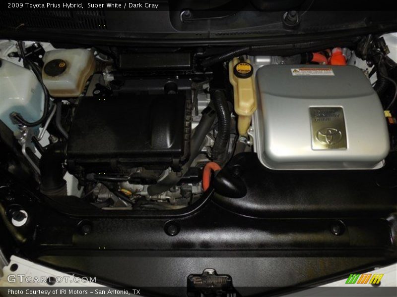 Super White / Dark Gray 2009 Toyota Prius Hybrid