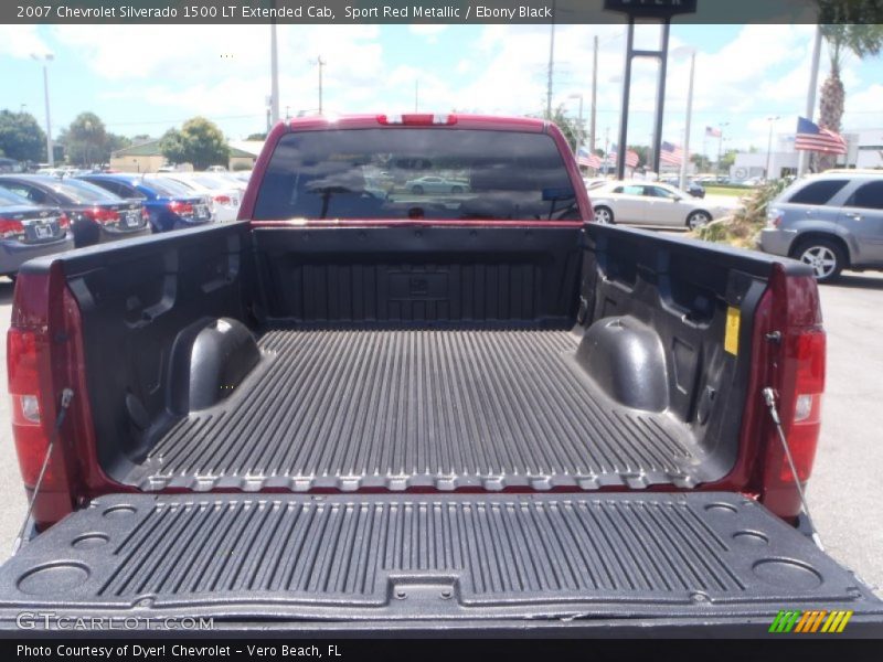 Sport Red Metallic / Ebony Black 2007 Chevrolet Silverado 1500 LT Extended Cab