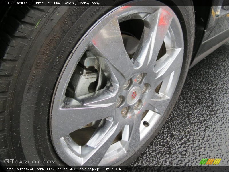 Black Raven / Ebony/Ebony 2012 Cadillac SRX Premium