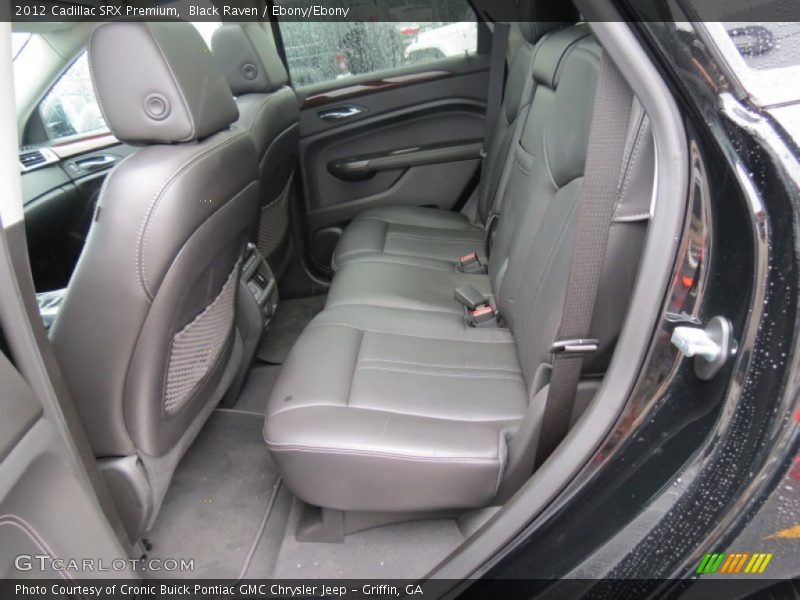 Black Raven / Ebony/Ebony 2012 Cadillac SRX Premium