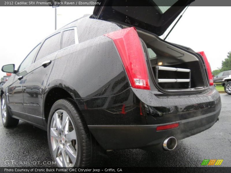 Black Raven / Ebony/Ebony 2012 Cadillac SRX Premium